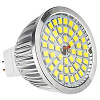 MR16 6W 48x2835SMD 580-650LM 5800-6500K Natural White Light LED Spot Bulb (12V)