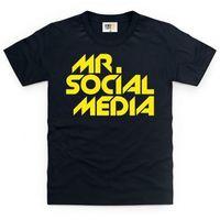Mr Social Media Kid\'s T Shirt