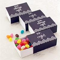 mr right mrs always right party favor box