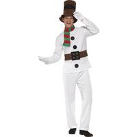 Mr Snowman Costume Mens