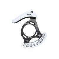 MRP AMG Chain Guide - 32-38 Tooth ISCG Fitting with Integral Bashguard | White