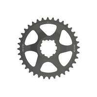 MRP Bling Ring Direct Mount Chainring for SRAM X Series Cranks | Grey - 34 Tooth