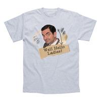 Mr Bean Well Hello Ladies T-Shirt - L
