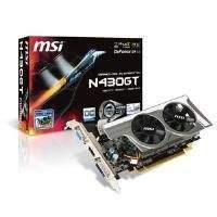 MSI N430GT-MD13GD-OC/LP Graphics Card GeForce GT 430 1024MB PCi-E DVI HDMI VGA Pre-Overclocked
