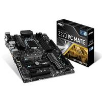 msi intel z270 pc mate 7th6th gen usb2 motherboard