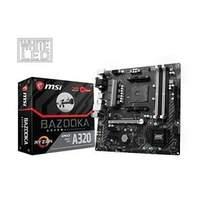 MSI AMD A320M BAZOOKA AM4 RYZEN/7th Gen A-Series DDR4 GB LAN Micro ATX Motherboard - Black