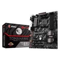 msi b350 tomahawk socket am4 amd ryzen 7th gen athlon ddr4 usb 31 atx  ...