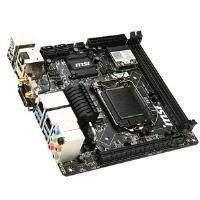 MSI Z87I Motherboard LGA 1150 Intel Z87 DDR3 DisplayPort HDMI DVI USB 3.0 Gigabit LAN Mini-ITX