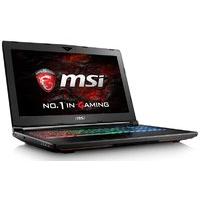 MSI GT62VR 7RD(Dominator)-222UK Gaming Laptop, Kabylake i7-7700HQ 2.8GHz, 16GB DDR4, 256GB SSD, 1TB HDD, 15.6" FHD, No-DVD, NIVIDA GTX 1060 6GB, 