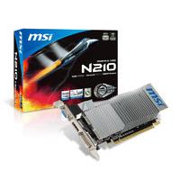 msi g210 1gb ddr3 dvi vga hdmi pci e graphics card