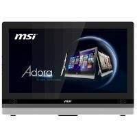 MSI Adora24 (23.6 inch MultiTouch) All-In-One PC Pentium (2020M) 2.4GHz 4GB 500GB DVD/RW Windows 8 (Silver)