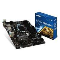 MSI B250M PRO-VDH LGA1151 Intel B250 DDR4 mATX