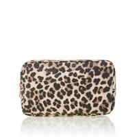 ms collection leopard print makeup bag