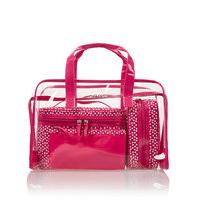 M&S Collection 4 Pink Spot Cosmetic Bag Set