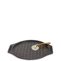 ms chef chef steel pizza cutter tray