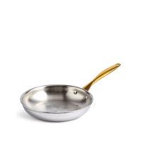 ms chef chef tri ply 20cm textured fry pan