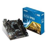 msi b250i pro intel socket 1151 mitx motherboard