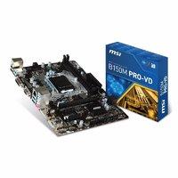 msi intel b150m pro vd micro atx motherboard