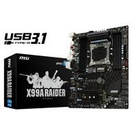 MSI X99A RAIDER Socket LGA2011-3 7.1-Channel HD Audio ATX Motherboard