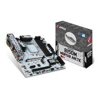 msi intel b150m mortar arctic white micro atx motherboard