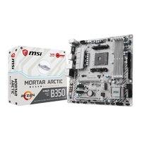 MSI AMD AM4 Ryzen B350M MORTAR ARCTIC Micro ATX Motherboard