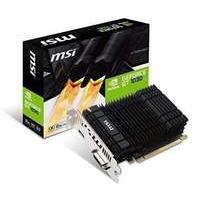 MSI NVIDIA GeForce GT 1030 2GH OC GDDR5 64 Bit Memory PCI Express Graphics Card - Black
