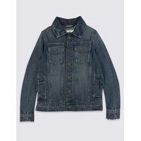 M&S Collection Pure Cotton Denim Jacket (3-14 Years)