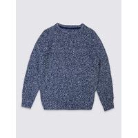 M&S Collection Pure Cotton Knitted Jumper (3-14 Years)
