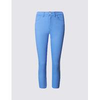 M&S Collection Mid Rise Cropped Super Skinny Leg Jeans