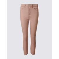 M&S Collection Mid Rise Cropped Super Skinny Leg Jeans