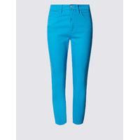 M&S Collection Mid Rise Cropped Super Skinny Leg Jeans