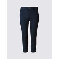 M&S Collection Mid Rise Cropped Super Skinny Leg Jeans