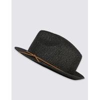 M&S Collection Trilby Summer Hat