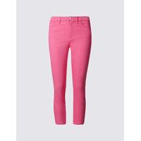 M&S Collection Mid Rise Cropped Super Skinny Leg Jeans