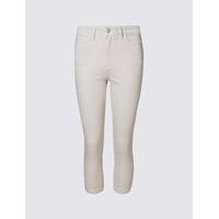 M&S Collection Mid Rise Cropped Super Skinny Leg Jeans