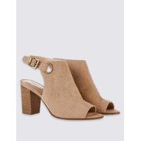 M&S Collection Block Heel Sandals with Insolia