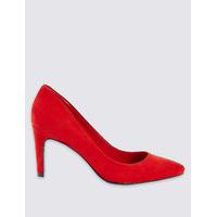 ms collection stiletto pointed court shoes with insolia