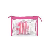 ms collection ladies deluxe travel bottle set