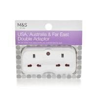 ms collection double usa adaptor