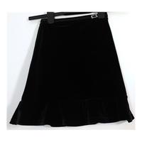 M&S Girls Age 6 Years Black Velvet Skirt