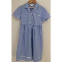 ms marks spencer size 7 years blue check school dress