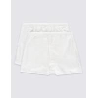 ms collection 2 pack pure cotton trunks with staynew