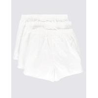 ms collection 3 pack pure cotton easy to iron woven boxers