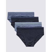 ms collection 4 pack cool fresh stretch cotton briefs