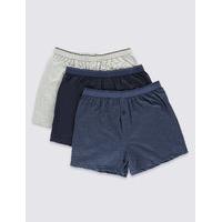 ms collection 3 pack pure cotton cool fresh boxers