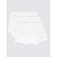 ms collection 3 pack cool fresh stretch cotton trunks