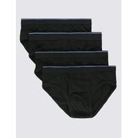 ms collection 4 pack cool fresh stretch cotton briefs