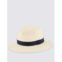M&S Collection Double Texture Ambassador Hat