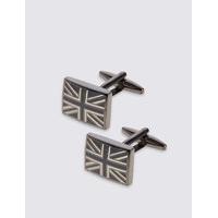 M&S Collection Union Jack Cufflinks