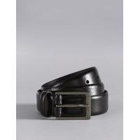 M&S Collection Textured Buckle Formal Leather Belt